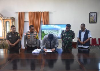 Pemkab Bener Meriah Tandatangani Kesepakatan JITUPASNA dan R3P untuk Pemulihan Pascabencana