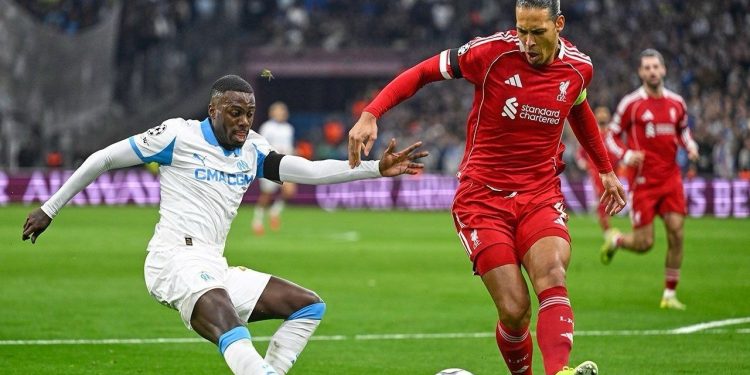 Liverpool Menang Telak 3-0 atas Marseille di Liga Champions