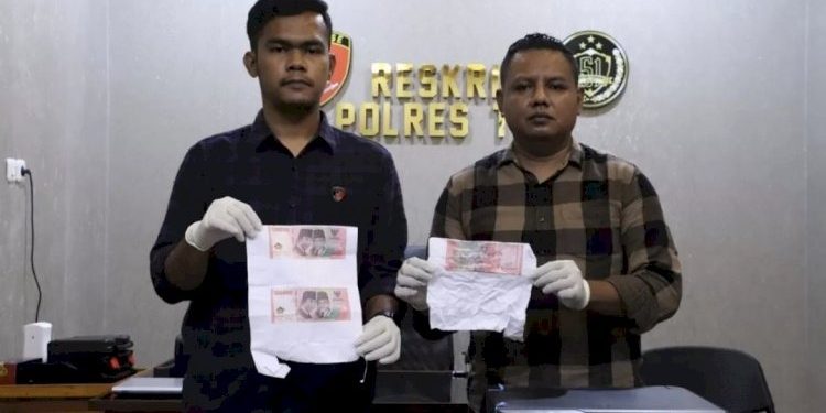 Polres TTU Ungkap Kasus Uang Palsu, Warga Kefamenanu Ditangkap