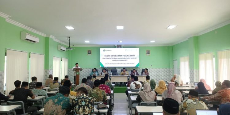Kemenag Sumenep Bahas DIPA 2026 untuk Optimalkan Program dan Anggaran