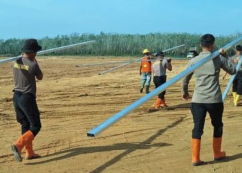 Polda Sumut dan Aparat Gabungan Intensifkan Pemulihan di Batang Toru