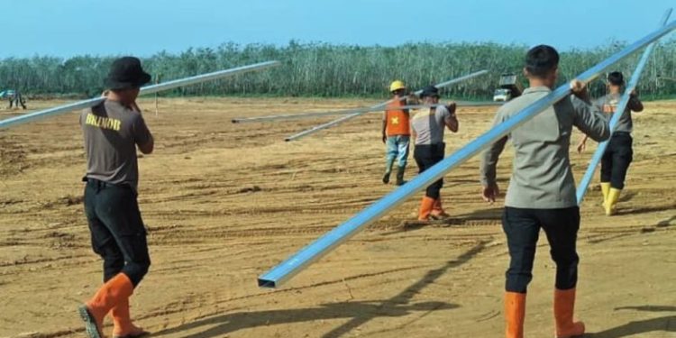 Polda Sumut dan Aparat Gabungan Intensifkan Pemulihan di Batang Toru