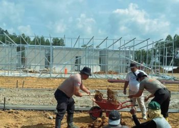 Polda Sumut Percepat Pembangunan Hunian untuk Korban Bencana di Sipirok