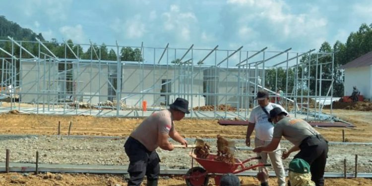 Polda Sumut Percepat Pembangunan Hunian untuk Korban Bencana di Sipirok