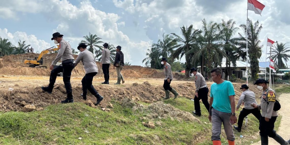 Kapolda Aceh Pantau Kesiapan Lahan Hunian Tetap di Aceh Tamiang