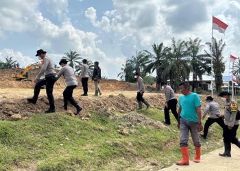 Kapolda Aceh Pantau Kesiapan Lahan Hunian Tetap di Aceh Tamiang