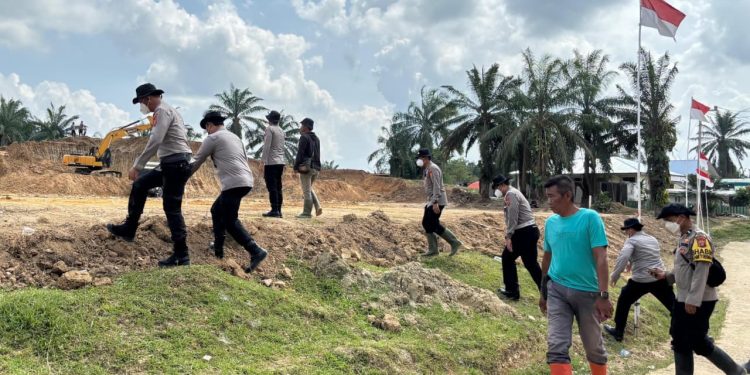 Kapolda Aceh Pantau Kesiapan Lahan Hunian Tetap di Aceh Tamiang