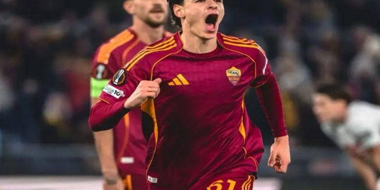 Niccolo Pisilli Bersinar, AS Roma Tundukkan Stuttgart di Liga Europa