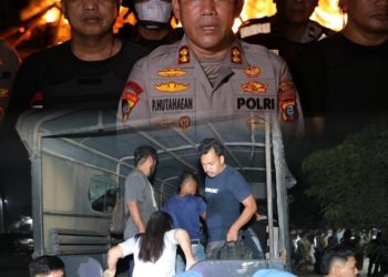 Polrestabes Medan Gerebek Lokasi Narkoba dan Judi Online di Jermal