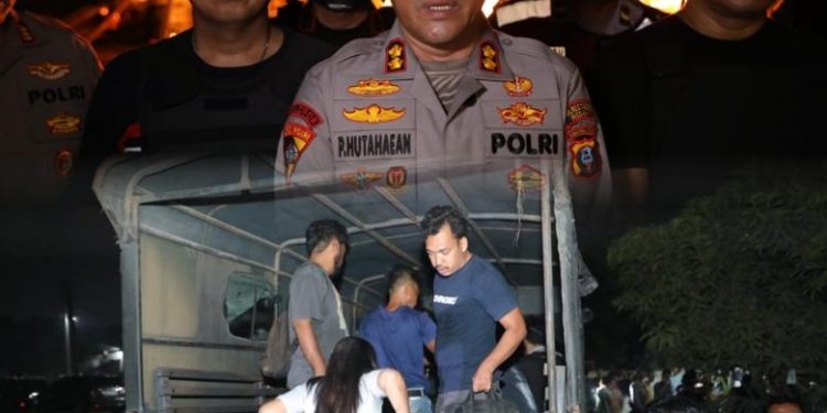 Polrestabes Medan Gerebek Lokasi Narkoba dan Judi Online di Jermal