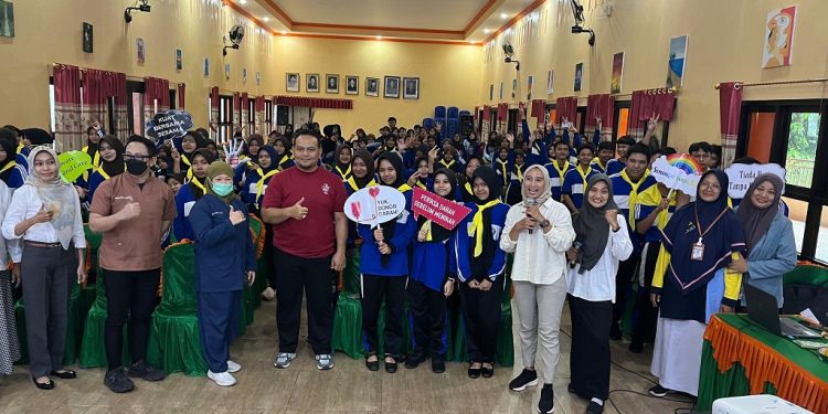 Edukasi Talasemia di SMAN 1 Bandar untuk Putus Mata Rantai Penyakit