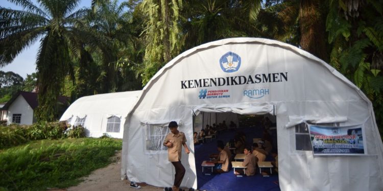 Aktivitas Belajar di Gayo Lues Berlanjut Meski Pascabencana