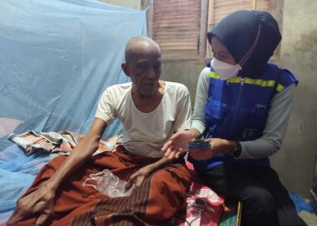 Tim Kesehatan Puskesmas Lapang Tingkatkan Layanan di Desa Kuala Cangkoi