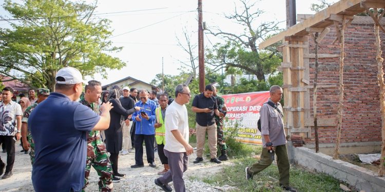 Pemko Dumai Tegaskan Kemajuan Pembangunan KopDes Merah Putih di Teluk Binjai