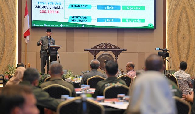 Pemprov Sumbar Tingkatkan Kapasitas Pengelola Perhutanan Sosial Lewat Bimtek