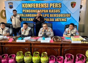 Polisi Ungkap Kasus Gas Oplosan di Jawa Tengah, 2.178 Tabung LPG Disita
