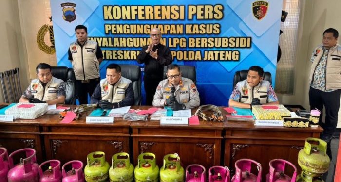 Polisi Ungkap Kasus Gas Oplosan di Jawa Tengah, 2.178 Tabung LPG Disita