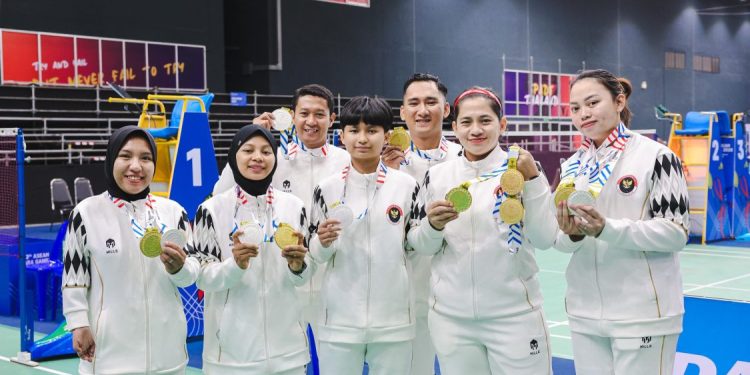 Indonesia Raih 38 Emas di ASEAN Para Games 2025 Thailand