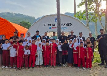 Kemendikdasmen Sediakan 50 Tenda Belajar Darurat di Aceh untuk Pemulihan Pascabencana