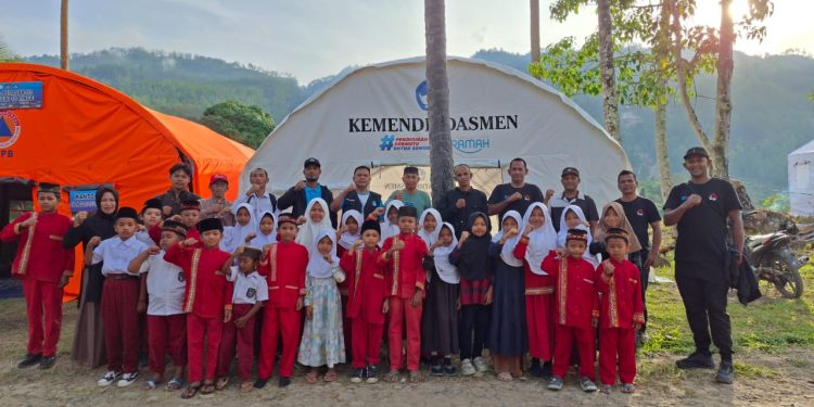 Kemendikdasmen Sediakan 50 Tenda Belajar Darurat di Aceh untuk Pemulihan Pascabencana