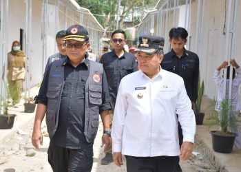 Pemkab Agam dan BNPB Pastikan Kesiapan Hunian Sementara di Kayu Pasak