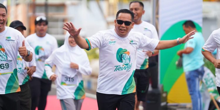 Tring Fun Run Pegadaian Meriahkan Kota Probolinggo