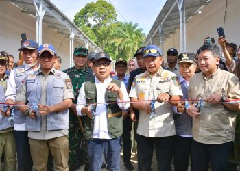 Pemerintah Resmikan Hunian Sementara di Agam untuk Korban Bencana