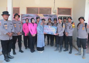 Taruna Akpol Bantu Renovasi TK Terdampak Banjir di Aceh Tamiang