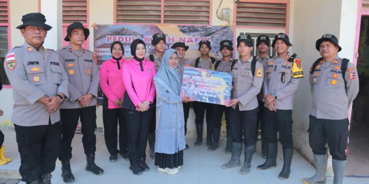 Taruna Akpol Bantu Renovasi TK Terdampak Banjir di Aceh Tamiang