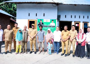 Wakil Bupati Serdang Bedagai Distribusikan Bantuan Rumah Sejahtera Terpadu di Tanjung Beringin