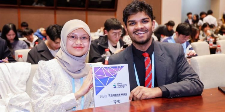 Mahasiswa UGM Menangkan First Prize di Global Sustainability Challenge Regional China