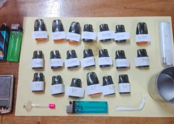 Polisi Amankan 14 Cartridge Liquid Sinte di Jakarta Pusat