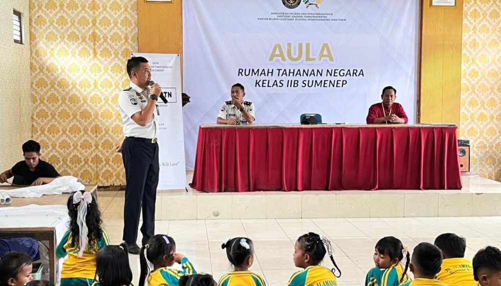 Rutan Sumenep Kenalkan Program Pelatihan kepada Anak-Anak TK