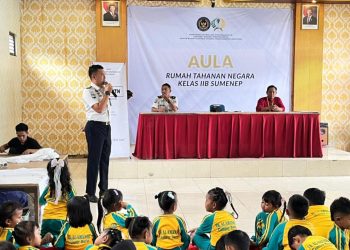 Rutan Sumenep Kenalkan Program Pelatihan kepada Anak-Anak TK