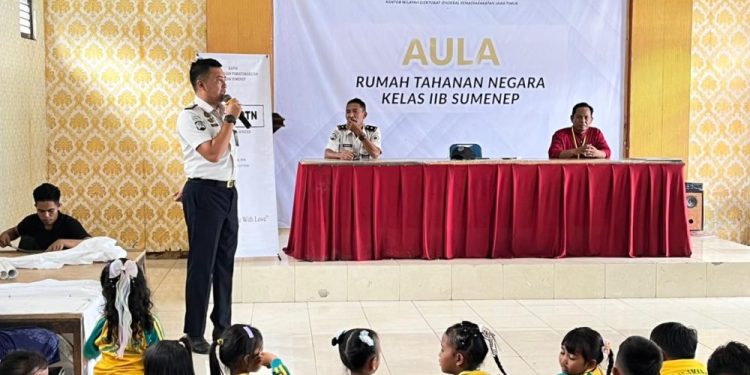 Rutan Sumenep Kenalkan Program Pelatihan kepada Anak-Anak TK