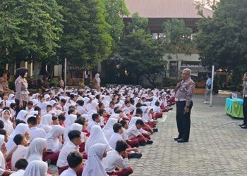 Ditlantas Polda Riau Adakan Program Police Goes to School di Pekanbaru