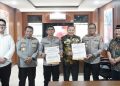Kapolda Aceh Terima Bantuan 1,2 Juta PIN E-Learning untuk Siswa Korban Bencana