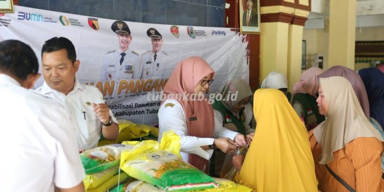 Pemkab Tuban Adakan Gerakan Pangan Murah untuk Stabilkan Harga
