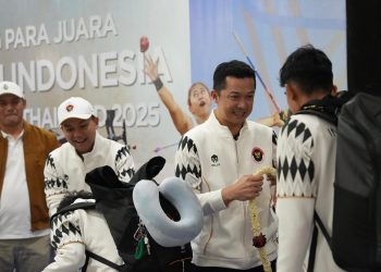 Indonesia Raih Posisi Kedua di ASEAN Para Games 2025, Wamenpora Sambut Kepulangan Kontingen