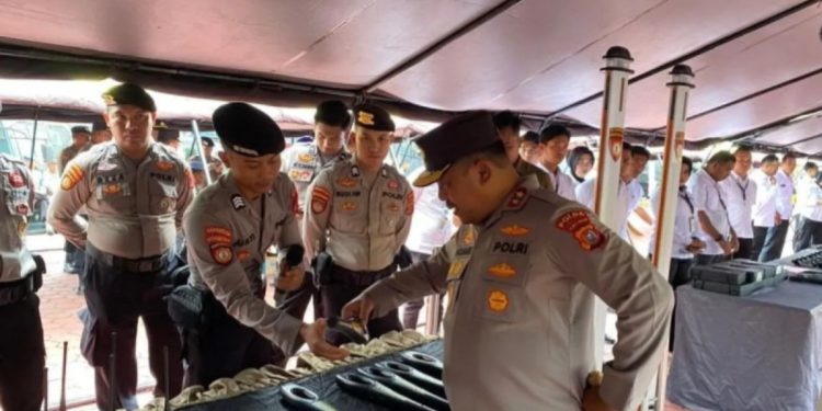 Polda Sultra Tingkatkan Kesiapan Operasional dengan Almatsus dan Personel Terlatih