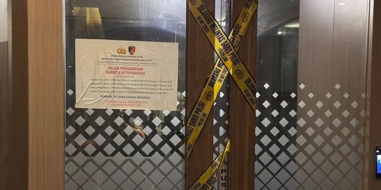 Bareskrim Polri Blokir dan Sita Aset PT DSI