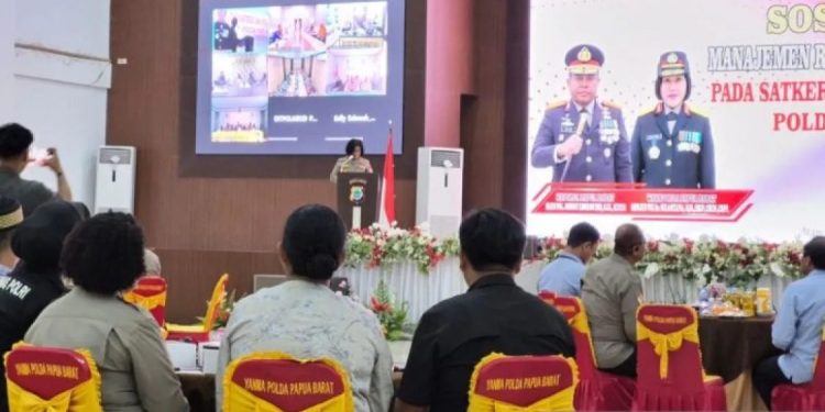Wakapolda Papua Barat Tegaskan Pentingnya Manajemen Risiko dalam Tugas Kepolisian
