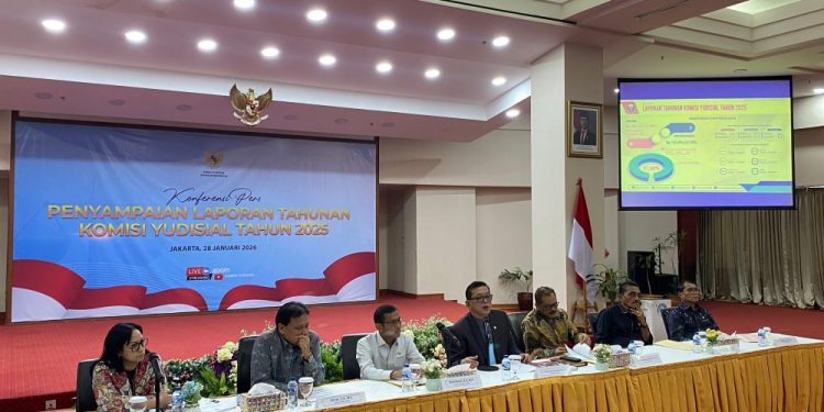 Komisi Yudisial Usulkan Sanksi untuk 124 Hakim Sepanjang 2025