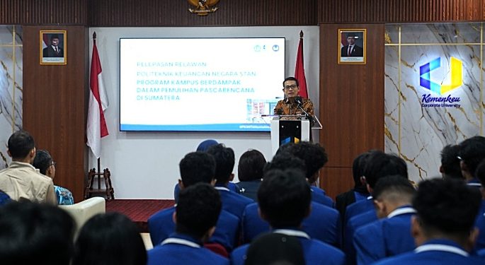 STAN Kirim 100 Mahasiswa untuk Bantu Pemulihan Pascabencana di Sumatra