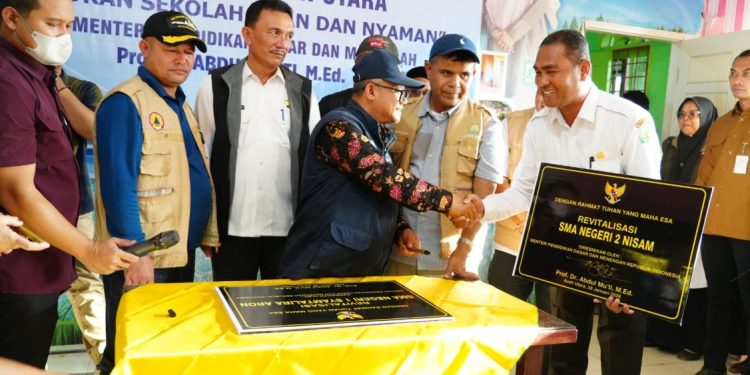 Pemerintah dan Aceh Bersinergi Pulihkan Pendidikan Pascabencana di Aceh Utara