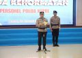 Ratusan Personel Polda Kepri Dianugerahi Satyalencana Pengabdian 2026