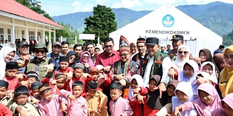 Kemendikdasmen Resmikan 76 Sekolah Pascabencana di Aceh
