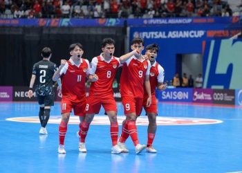 Timnas Futsal Indonesia Melaju ke Perempat Final AFC Futsal Asian Cup
