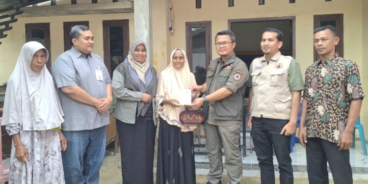 Penyaluran Dana Tunggu Hunian untuk Korban Banjir Lhokseumawe Selesai