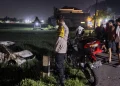 Mobil Honda Brio Masuk Sawah di Imogiri Bantul, Dua Penumpang Selamat Alami Luka Ringan